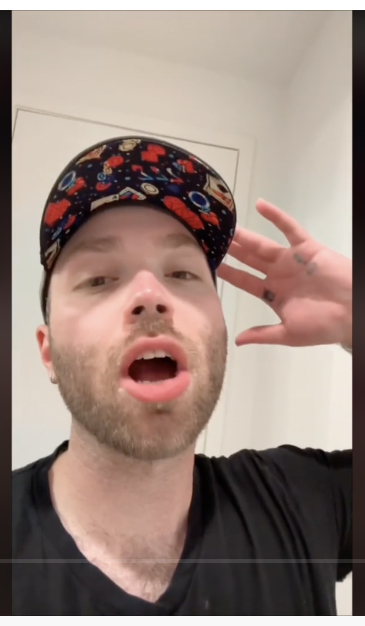 tiktok video ad with a presenter
